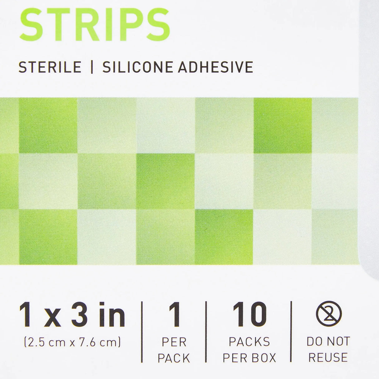 McKesson Sheer Adhesive Strip, 1 x 3 Inch McKesson