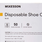 McKesson Shoe Cover, One Size Fits Most Shoe, High, Non-Skid Sole, Blue, Non-Sterile McKesson