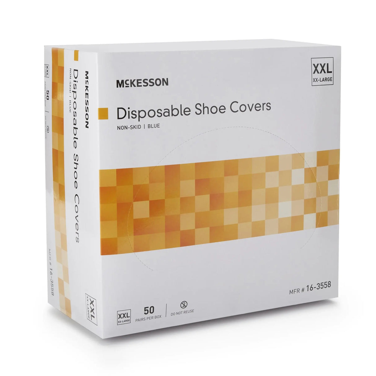 McKesson Shoe Covers, 2X-Large, Nonskid Sole, Blue McKesson