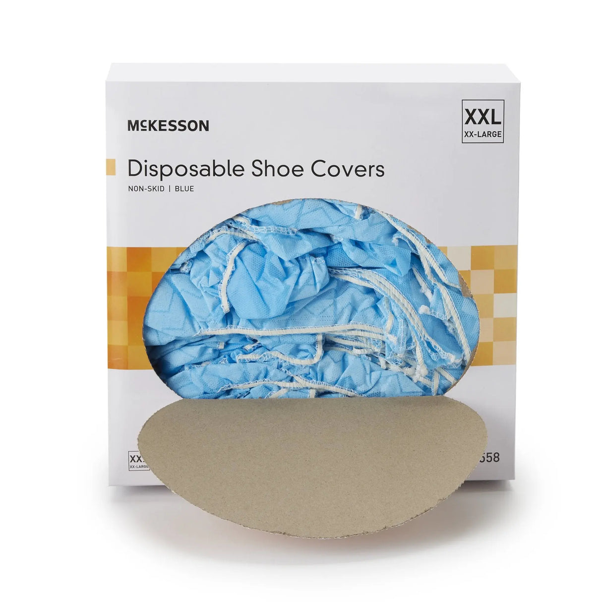 McKesson Shoe Covers, 2X-Large, Nonskid Sole, Blue McKesson