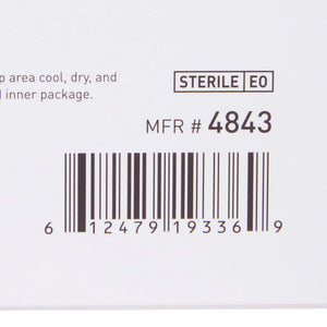 McKesson Silicone Adhesive with Border Silicone Foam Dressing, 4 x 4 Inch McKesson