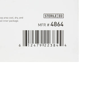 McKesson Silicone Gel Adhesive without Border Silicone Foam Dressing, 6 x 6 Inch McKesson