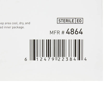 McKesson Silicone Gel Adhesive without Border Silicone Foam Dressing, 6 x 6 Inch McKesson
