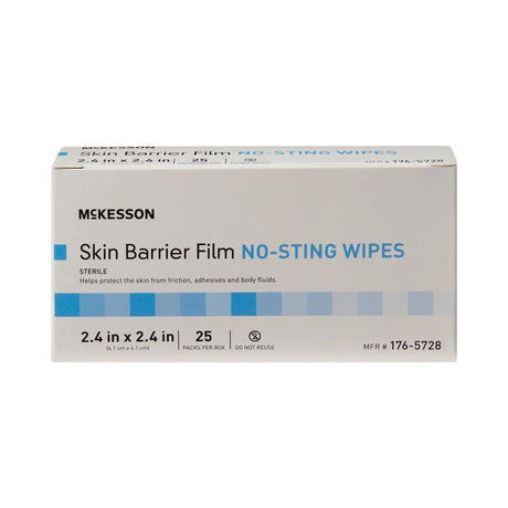 McKesson Skin Barrier Wipe McKesson No Sting