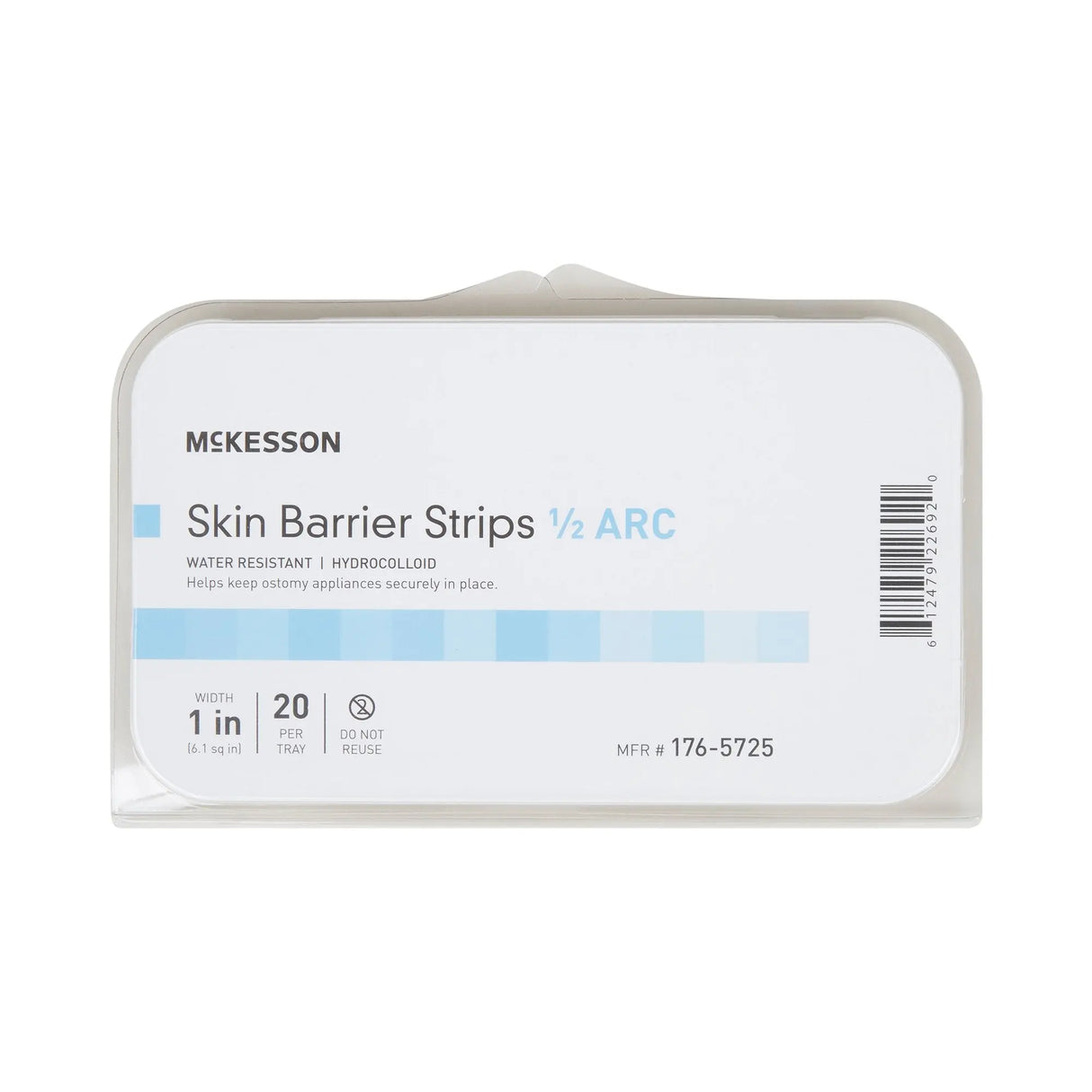 McKesson Skin Barrier ½ Arc Strip McKesson