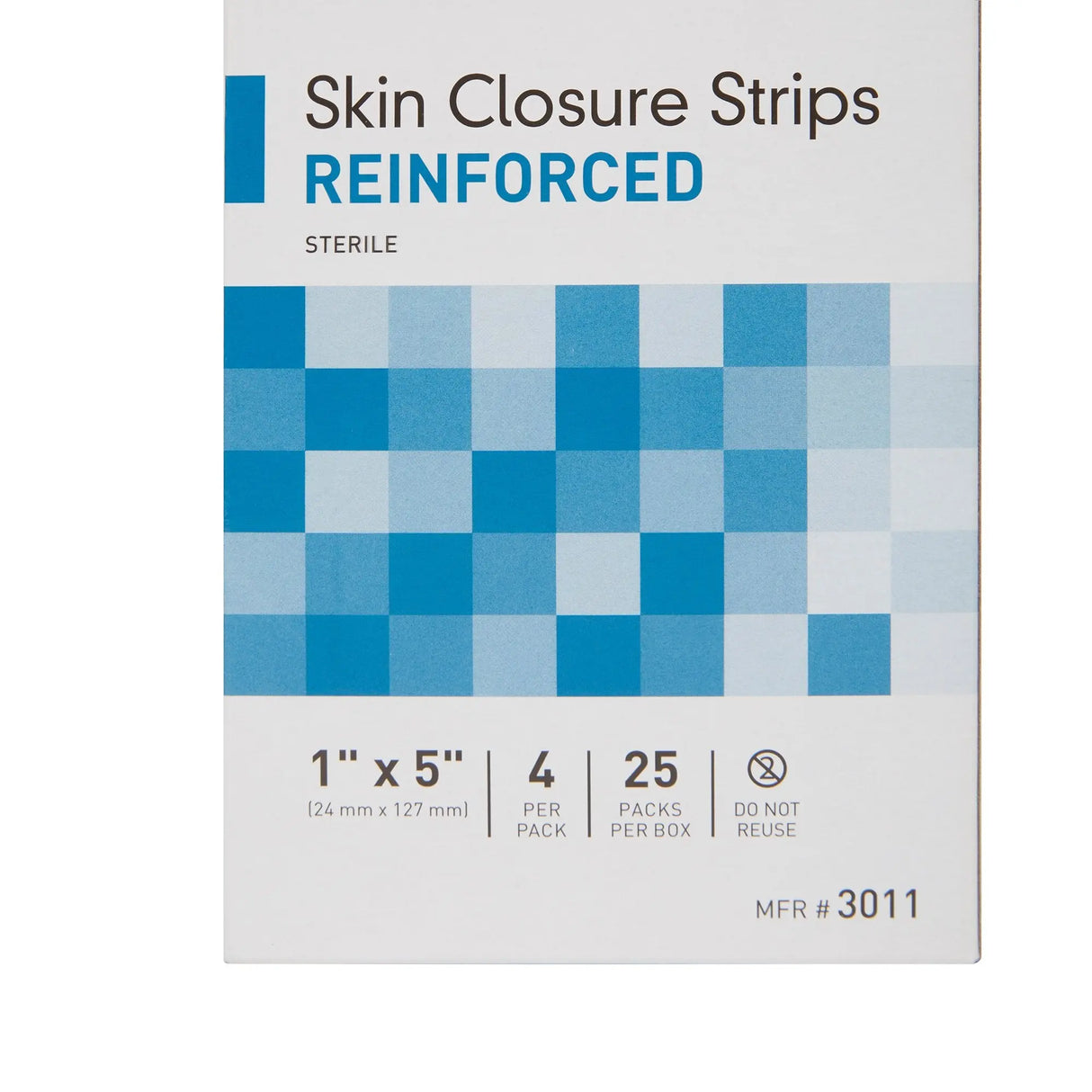 McKesson Skin Closure Reinforced Strip, 1 X 5 Inch McKesson