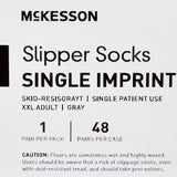 McKesson Slipper Socks, 2X-Large McKesson