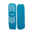 McKesson Slipper Socks, Large, Teal McKesson