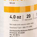 McKesson Specimen Container, 4 oz., Without Lid McKesson