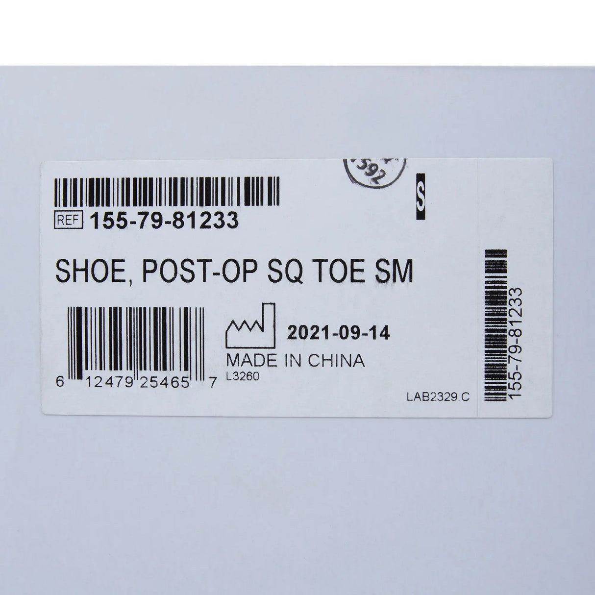 McKesson Square Toe Post-Op Shoe, Small McKesson