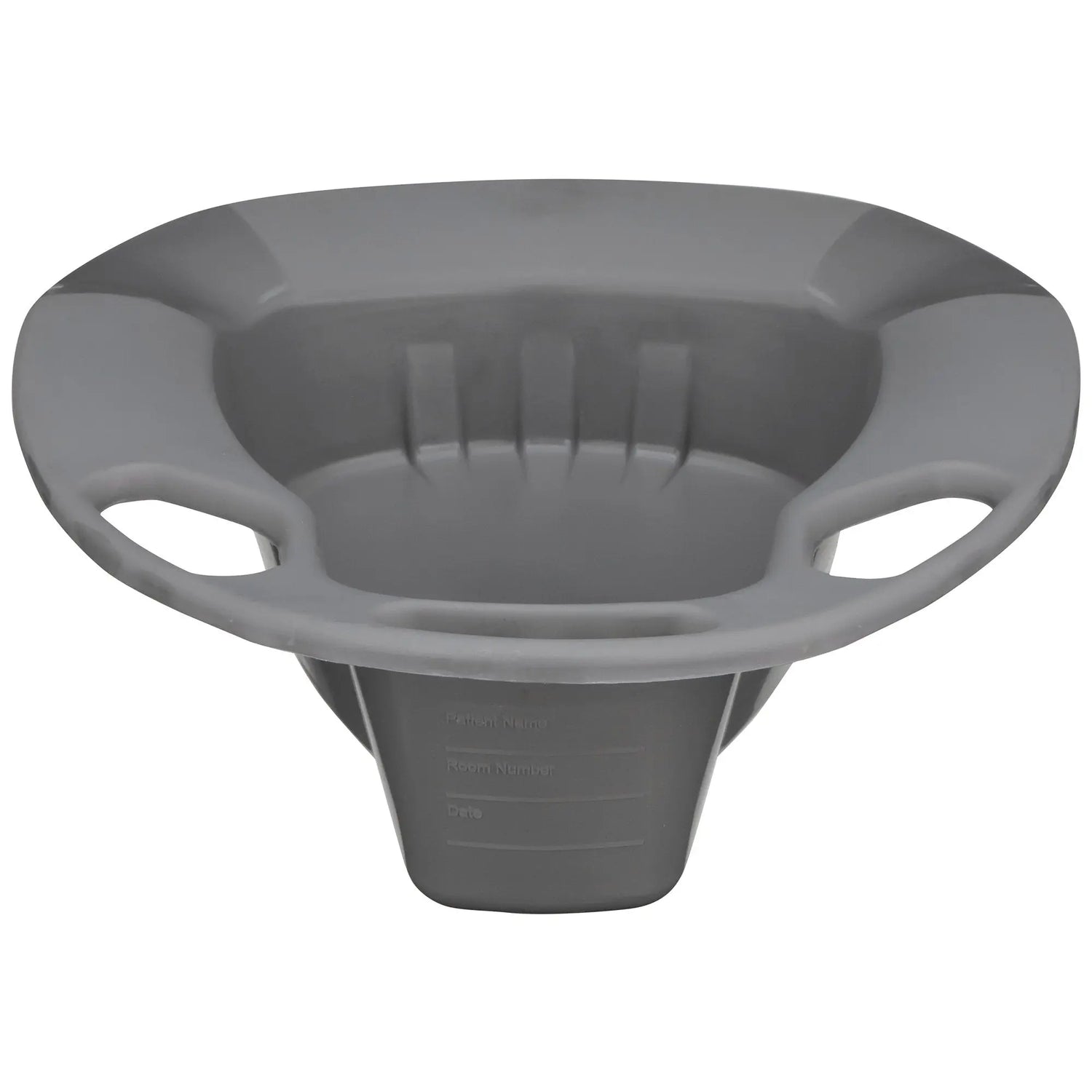 McKesson Stackable Bedpan, Non-Stick Plastic, Latex-Free, Graphite McKesson