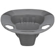 McKesson Stackable Bedpan, Non-Stick Plastic, Latex-Free, Graphite McKesson