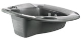 McKesson Stackable Bedpan, Non-Stick Plastic, Latex-Free, Graphite McKesson