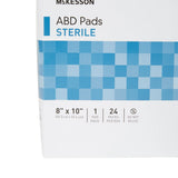 McKesson Sterile Abdominal Pad, 8 x 10 Inch - getMovility