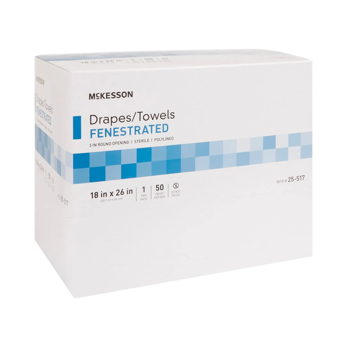 McKesson Sterile Field Surgical Drape, 18 x 26 Inch McKesson