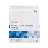 McKesson Sterile Gauze Sponge, 2 x 2 Inch, 8-Ply McKesson