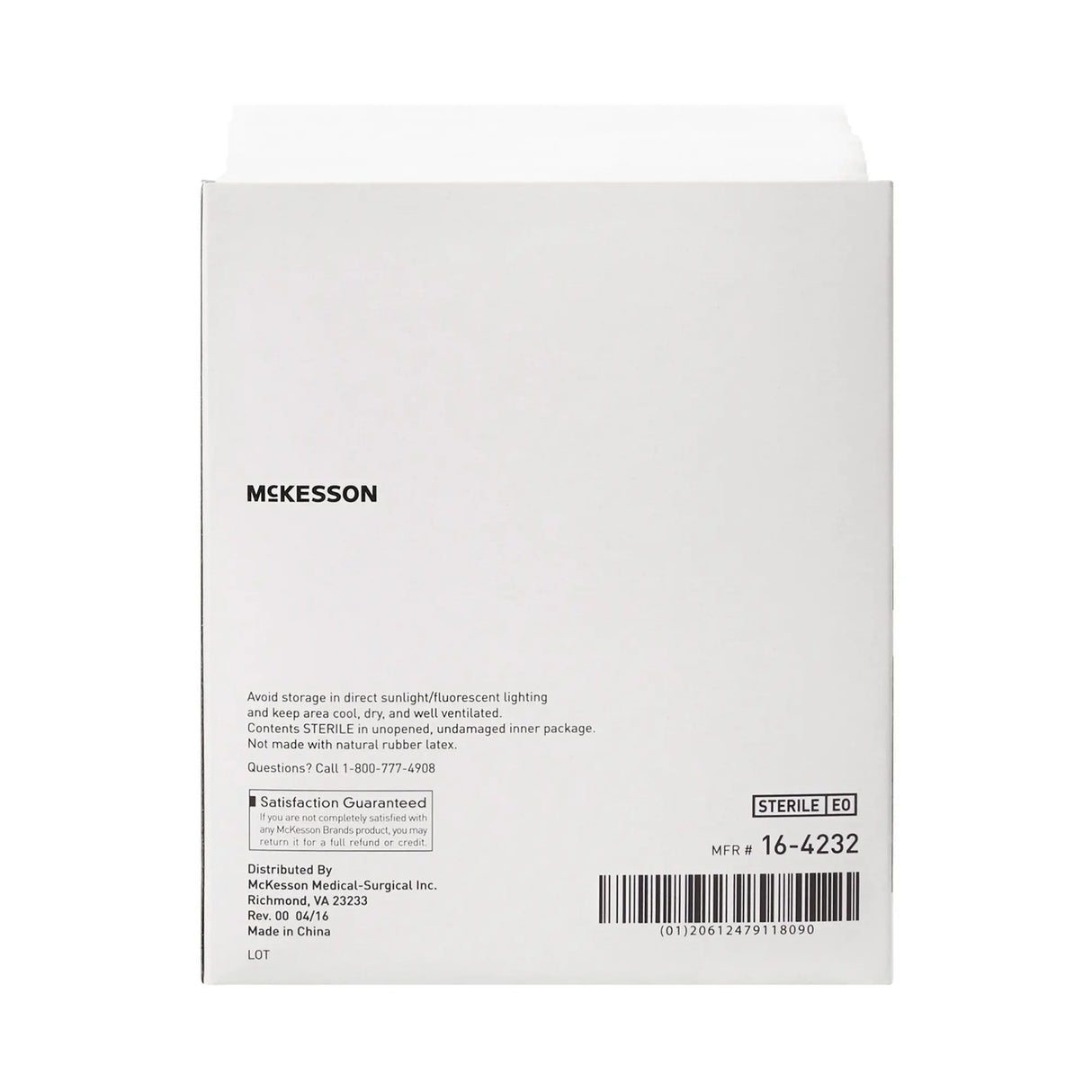 McKesson Sterile Gauze Sponge, 3 x 3 Inch, 12-Ply McKesson