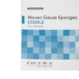 McKesson Sterile Gauze Sponge, 4 x 4 Inch, 8-Ply McKesson