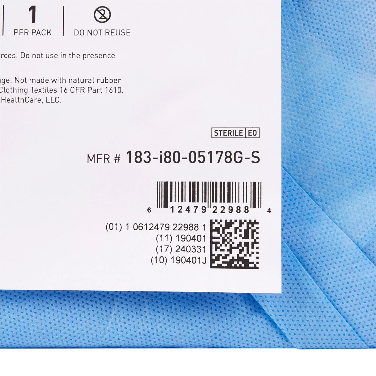 McKesson Sterile Minor Procedure Surgical Drape, 48 x 60 Inch McKesson