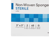 McKesson Sterile Nonwoven Sponge, 3 x 3 Inch McKesson