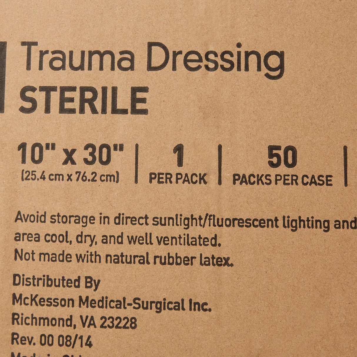 McKesson Sterile Trauma Dressing, 10 x 30 Inch McKesson