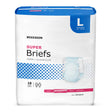 McKesson Super Moderate Absorbency Incontinence Brief, Large McKesson