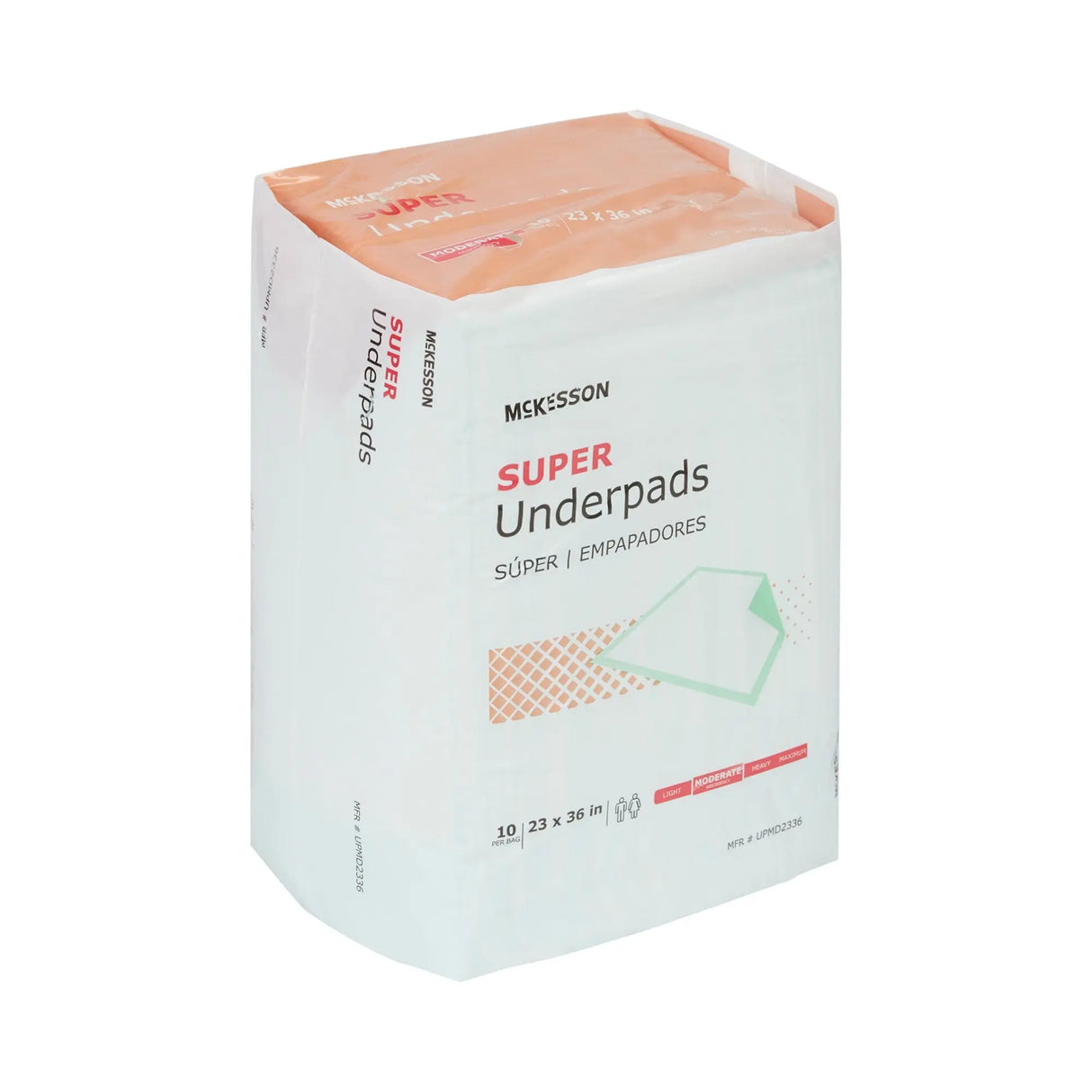 McKesson Super Moderate Absorbency Underpad, 23 x 36 Inch McKesson Super