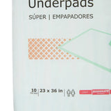 McKesson Super Moderate Absorbency Underpad, 23 x 36 Inch McKesson Super