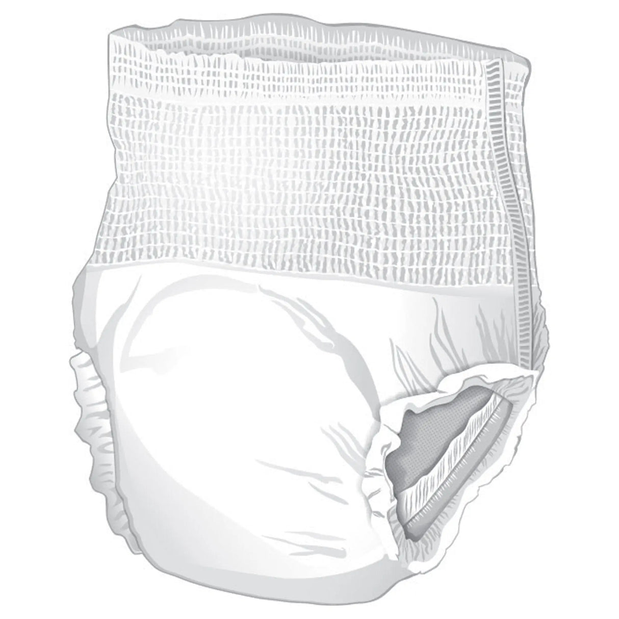 McKesson Super Moderate Absorbent Underwear, Extra Large McKesson