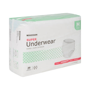 McKesson Super Moderate Absorbent Underwear, Medium McKesson