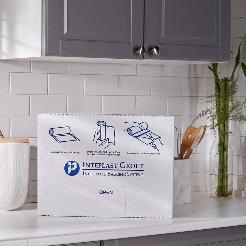 McKesson Super Plus Duty Clear Trash Bag, 60 gal, 1.15 Mil McKesson