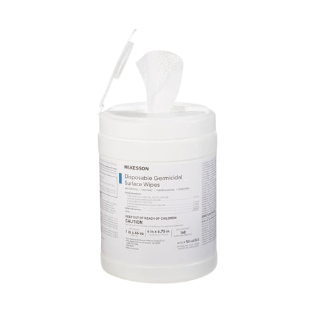 McKesson Surface Disinfectant Wipes, Large Canister McKesson