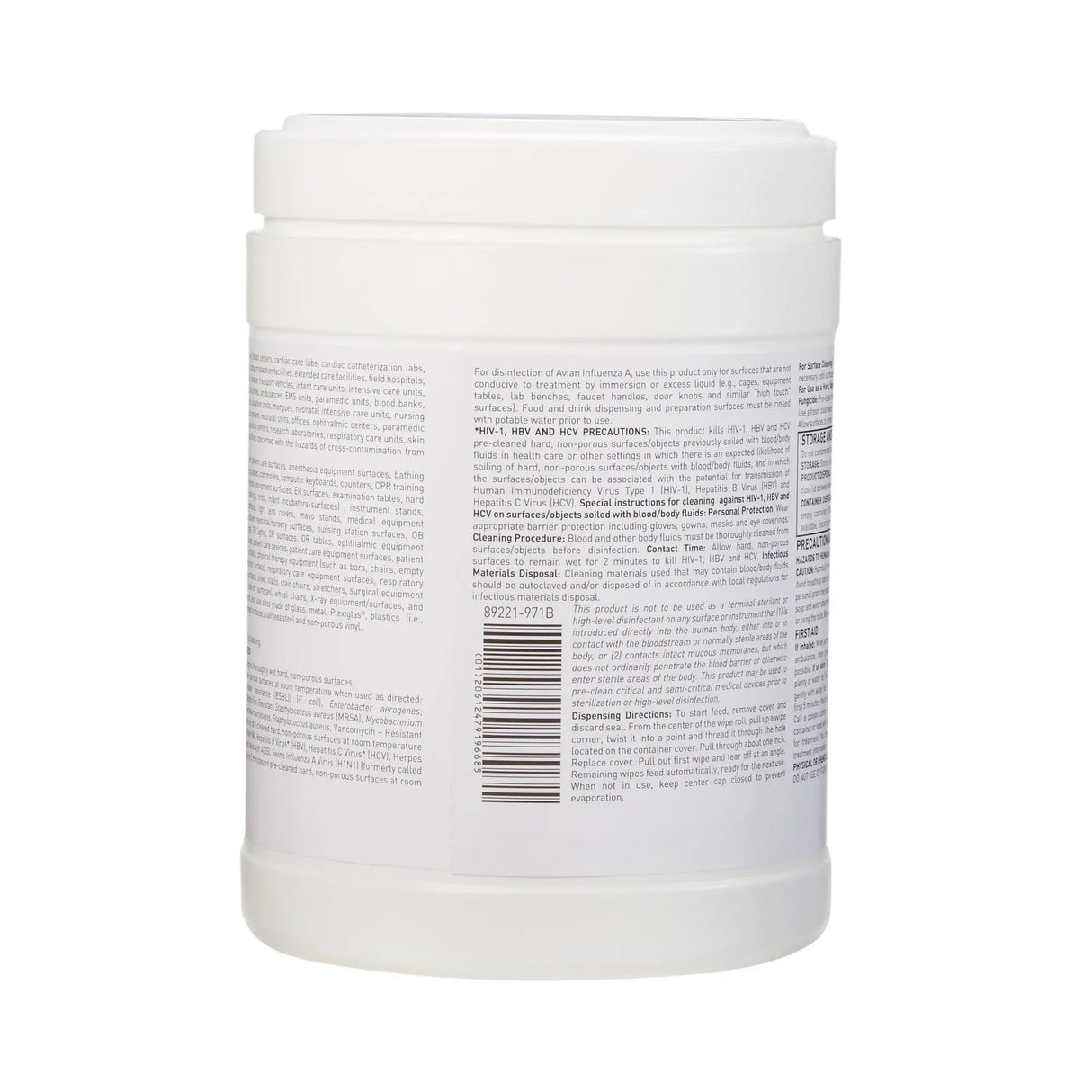 McKesson Surface Disinfectant Wipes, Small Canister McKesson