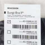 McKesson Surgi-Bra® II, 32 Inch, Black McKesson