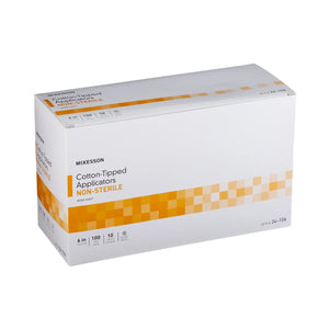 McKesson Swabsticks, Cotton-Tip, Wood Shaft, 6 Inch McKesson