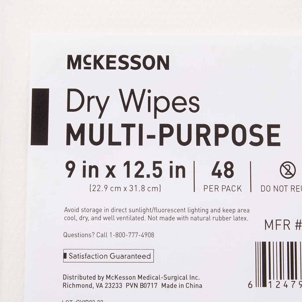 McKesson Task Wipe McKesson