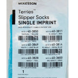 McKesson Terries™ Adult Slipper Socks, Large McKesson Terries™