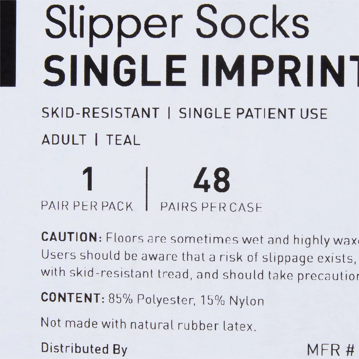 McKesson Terries™ Adult Slipper Socks, Large McKesson Terries™