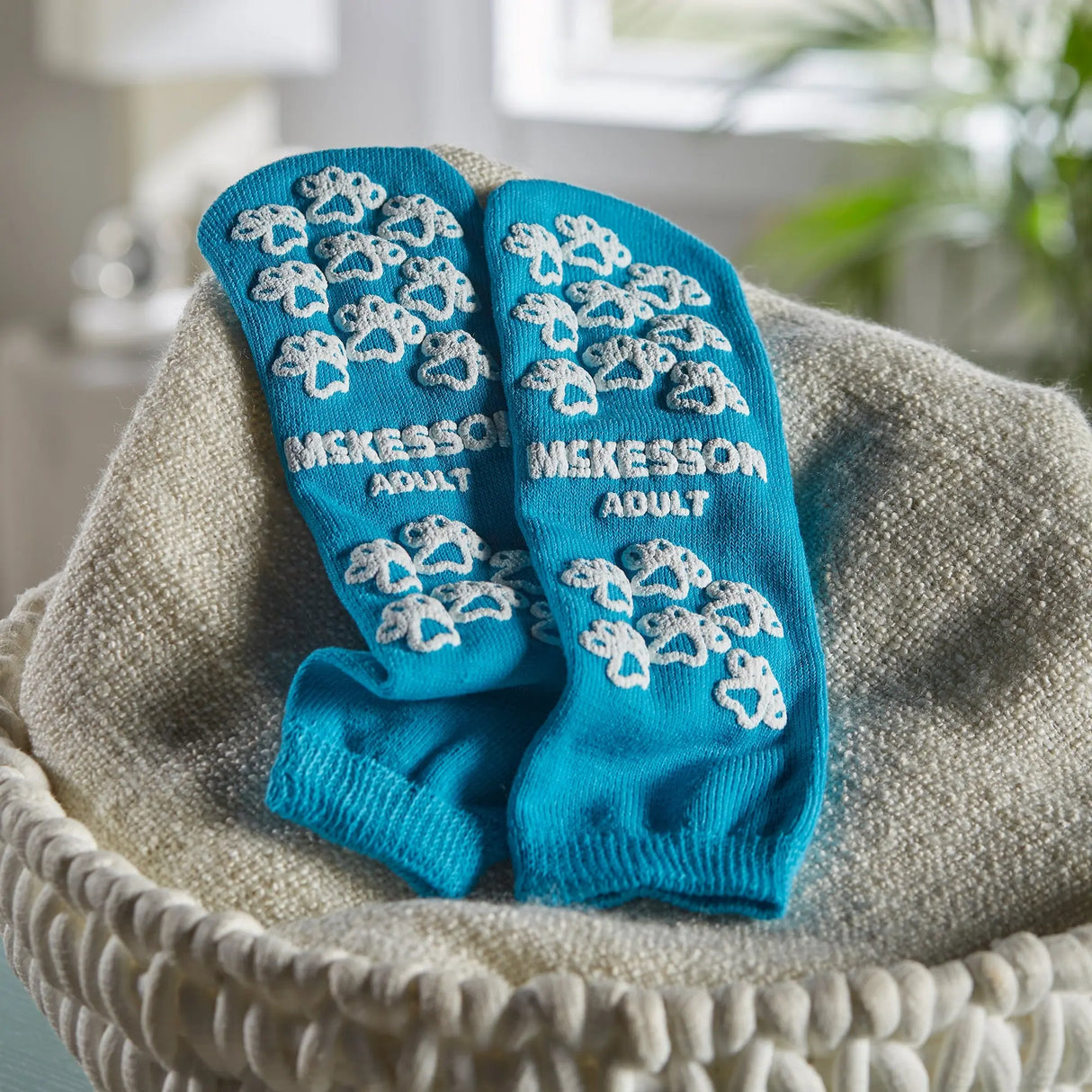 McKesson Terries™ Adult Slipper Socks, Large McKesson Terries™