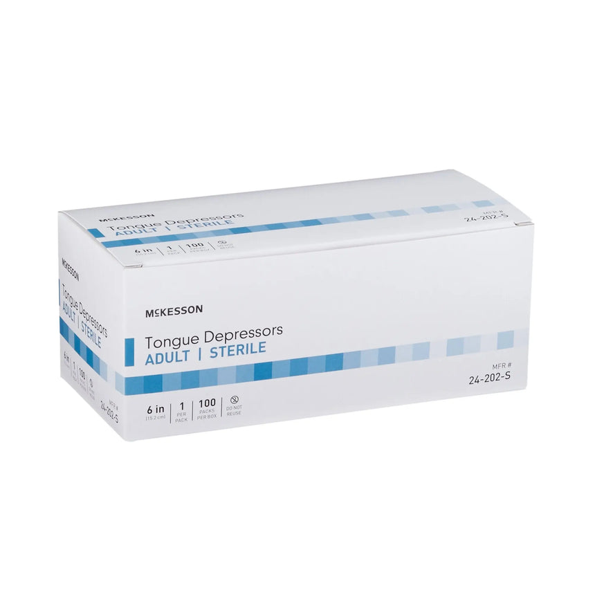 McKesson Tongue Depressors , Senior, Wide Blade, Non-Sterile McKesson