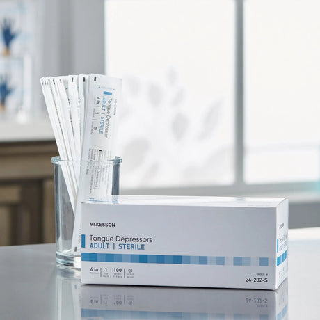 McKesson Tongue Depressors , Senior, Wide Blade, Non-Sterile McKesson