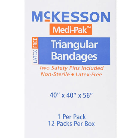 McKesson Triangular Bandage, 40 x 40 x 56 Inch McKesson