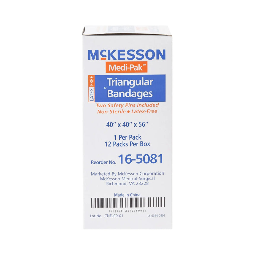 McKesson Triangular Bandage, 40 x 40 x 56 Inch McKesson