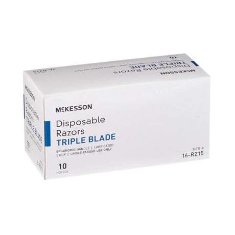 McKesson Triple Blade Disposable Razors McKesson