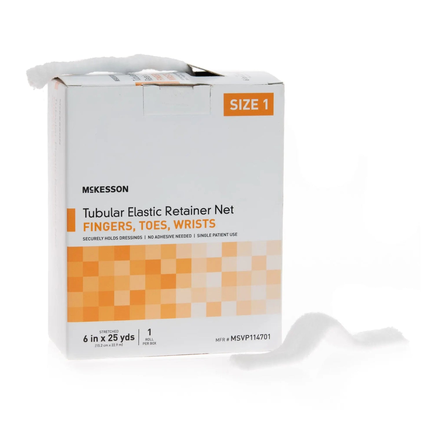 McKesson Tubular Bandage, Size 1, 25 Yard McKesson