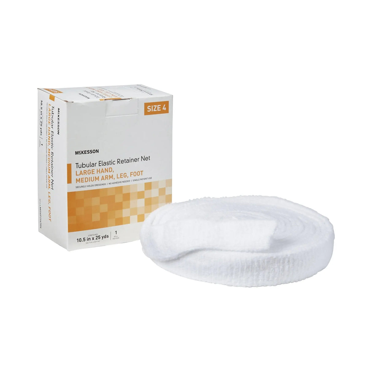 McKesson Tubular Bandage, Size 4, 25 Yard McKesson