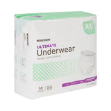 McKesson Ultimate Maximum Absorbent Underwear, Extra Large McKesson