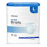 McKesson Ultra Heavy Absorbency Incontinence Brief, Large McKesson Ultra