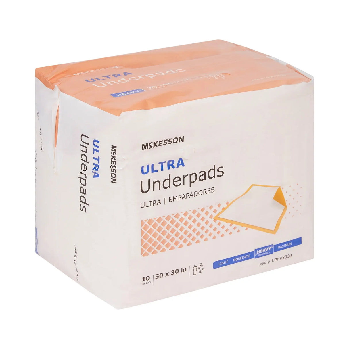 McKesson Ultra Heavy Absorbency Underpad, 30 x 30 Inch McKesson Ultra