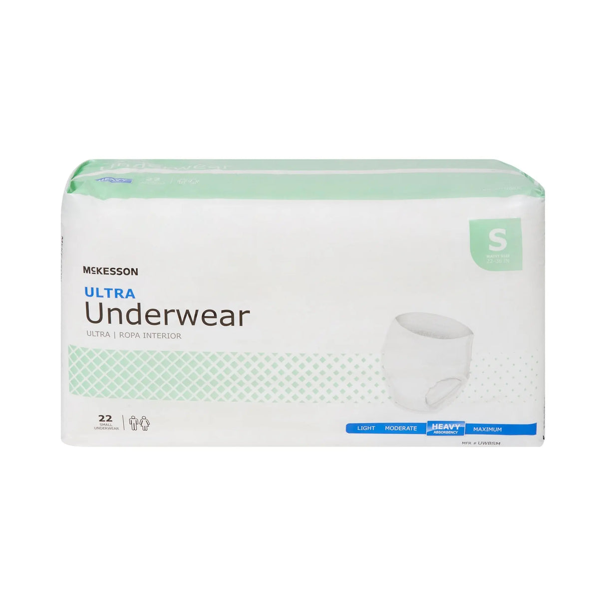 McKesson Ultra Heavy Absorbent Underwear, Small McKesson Ultra